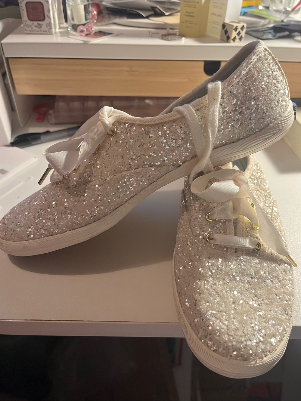 Kate Spade Glitter Sneakers